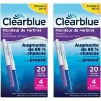 Clearblue® Moniteur de Fertilité Avancé Recharge test Test(S) 2x1 pc(s)