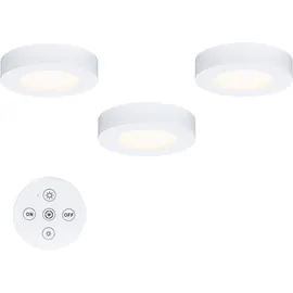 Paulmann LED Unterbauleuchte Batuno weiß Ø 7 cm TW 3er Set