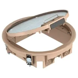 OBO 7405444 Geräteeinsatz für Universalmontage Ø234x61 Polyamid graubeige RAL 1019 GESR4 U 1019