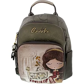 Anekke Muse Backpack Multicolor Olivgrün