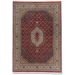 Orientteppich Bidjar Royal 170 x 240 cm Schurwolle Rot