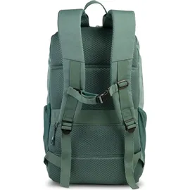 Heinrich Sieber Urban Rucksack Grau-Grün