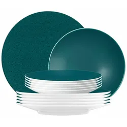 Seltmann Weiden Life Fashion Tafelservice 12-teilig - Trendy Petrol