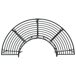 vidaXL Baumbank 160 x 80 x 89 cm Schwarz