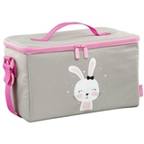 Hama Lovely Bunny Spielzeug-Aufbewahrungstasche Grau, Pink