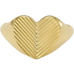 Fossil Damenring Edelstahl Ringe   