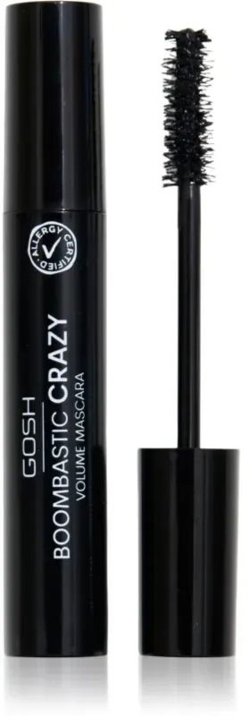 GOSH COPENHAGEN Boombastic Volumen-Mascara für geschwungene Wimpern Farbton 001 Black 13 ml