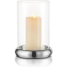 luxuskollektion Windlicht Glaszylinder Silber