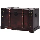 vidaXL Vintage Schatztruhe Holz 66 x 38 x 40 cm