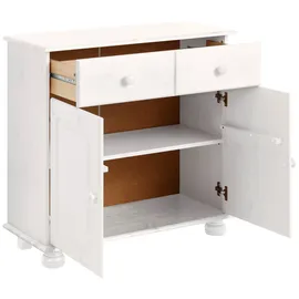 OTTO home Sideboard Mette 80 x 77 x 34 cm Weiß