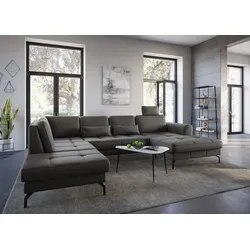 Kopfstütze SIT & MORE "Bendigo", braun (mokka), B:50cm H:25cm T:12cm, Polsterauflagen, Kopfstütze Sofa-Zubehör