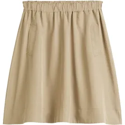 MARC O ́POLO Skirt, A-line, welt pocket, elastic waistband, dividing seam det SUMMER SAND - 34