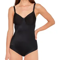 SUSA Body mit Bügel Catania, Body Shapewear Damen aus atmungsaktivem Spacer Material, Softer Bodysuit mit Shaping Effekt, Formt Taille, Bauch & Gr.: 80C,