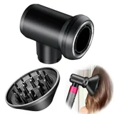 chuancheng Diffusor Adapter Dyson Airwrap HS01 HS05 HS08, Verstärkt und definiert natürliche Wellen und Locken