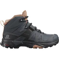 Salomon X Ultra 4 Mid GTX Damen Ebony/Mocha Mousse/Almond Cream 42