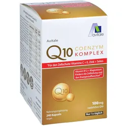 Coenzym Q10 100mg Kapseln+Vitamine+Mineralstoffe