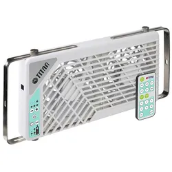 TITAN TTC-SC21/V3.0+ Fenster-Doppellüfter 2x140mm mit Fernbed. für - Gehäuse-Lüf