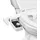 Vevor Bidet-Toilettenaufsatz 7 mm ultradünner Toilettensitz-Aufsatz mit 2 einziehbaren Düsen & einstellbarem Wasserdruck, nicht elektrischer Kaltwassersprüher für die Wasserwäsche vorne und hinten