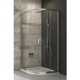 Ravak Blix Viertelkreis-Duschkabine mit Schiebetür 90 x 90 cm 3B270C00Z1