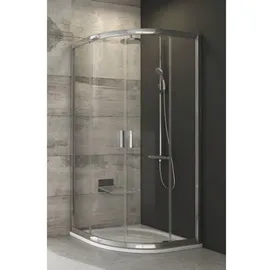 Ravak Blix Viertelkreis-Duschkabine mit Schiebetür 90 x 90 cm 3B270C00Z1