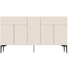 PLACES OF STYLE Sideboard »Sky45«, Kommode, Lackiert mit wasserbasiertem UV-Lack, Breite 150 cm, beige