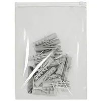 Topmatic® Gleitverschlussbeutel transparent/weiß 70 my, 1 St.