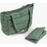 Done by Deer Quilted Wickeltasche Green