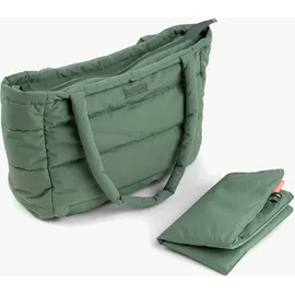 Done by Deer Quilted Wickeltasche Green