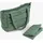 Done by Deer Quilted Wickeltasche Green