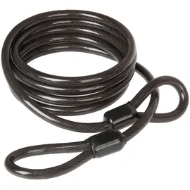 M-Wave - Absperrkabel S 8.18 L - Fahrradschloss Gr 8 x 1800 mm grau