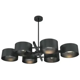 Westinghouse Zaro 6 E27 schwarz Metall