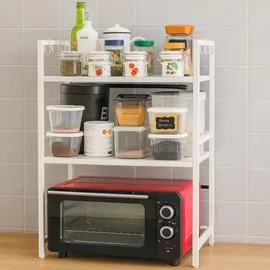DanDiBo Ambiente Verstellbares Küchenregal 40-64 cm