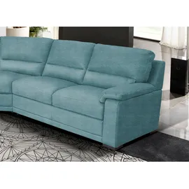 Egoitaliano Eckcouch Polyester 3-Sitzer Blau