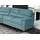 Egoitaliano Eckcouch Polyester 3-Sitzer Blau