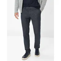 Brax Herren, Flatfronthose Style FABIO NAVY, dunkelblau, Gr. 40/32