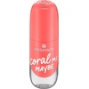 Gel nail colour Nagellack 52 coral ME MAYBE
