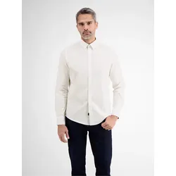 Basic Poplinhemd, Kent-Kragen - White - L