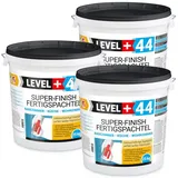Level + Fertigspachtel 75 kg Q4 Super Finish Weiß