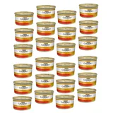 GOURMET Gold Casserole Nassfutter Rind und Huhn in Soße für adulte Katzen 24x85g