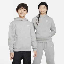 Nike Sportswear Club Fleece Hoodie für ältere Kinder - Grau, M