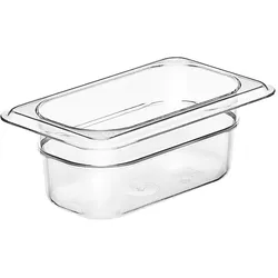 Cambro 92CW135 - Camwear® Polycarbonat Gastronorm GN-Behälter GN1/9-65mm, Durchsichtig