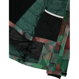 CMP KID Ski Jacket Snaps Hood Deep mint-alpine-tango 140