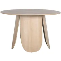 Selsey Esstisch rund, Eichenholzoptik, - 120 cm - Braun
