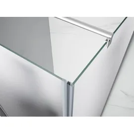 a&n&a aQualine Pilot Duschkabine mit Drehtür 70 x 70 cm Brick Glas Aqualine-PT070-01-SET