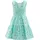 happy girls Sommerkleid HAPPY GIRLS, Mädchen, Gr. 122, N-Gr, ice blau, Web, Obermaterial: 100% Baumwolle. Futter: 100% Baumwolle, bedruckt, Basic knieumspielend, Rundhals, Kleider Sommerkleid, mit breiten Trägern und Smokeinsatz im Rücken