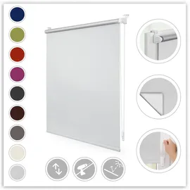 Lichtblick Thermo-Rollo Klemmfix 90 x 150 cm weiß