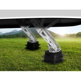 CALIMA Stützplatten 4 Stk. Schwarz