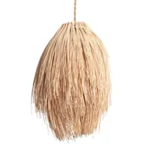 LEDKIA Efectoled - Pendelleuchte Rattan Kathu Manyoya Natürlich