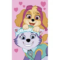 Paw Patrol Gesichtstuch 30 x 50 cm pink