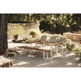 Niehoff Noah Gartentisch 200 x 95 x 76 cm braun